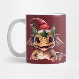 Santa Dragon Mug